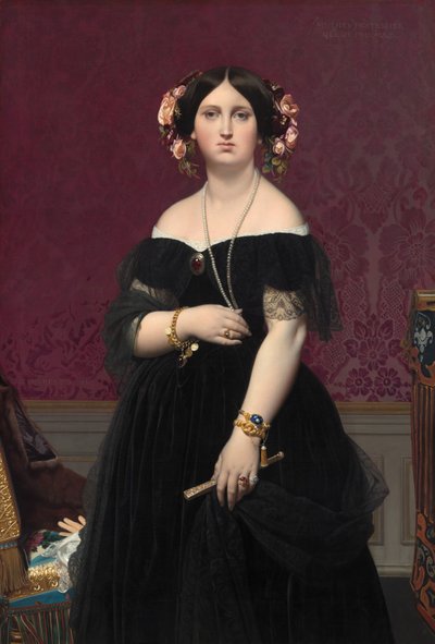 Madame Moitessier von Jean Auguste Dominique Ingres