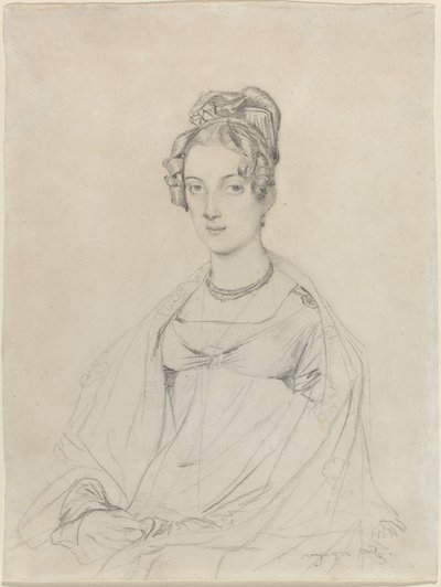 Mrs. Edward Dodwell von Jean Auguste Dominique Ingres