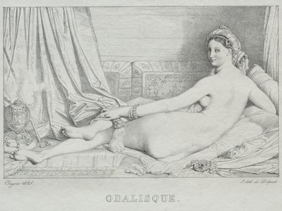 Odaliske von Jean Auguste Dominique Ingres