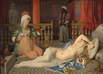 Odaliske mit einem Sklaven, 1839-40 von Jean Auguste Dominique Ingres