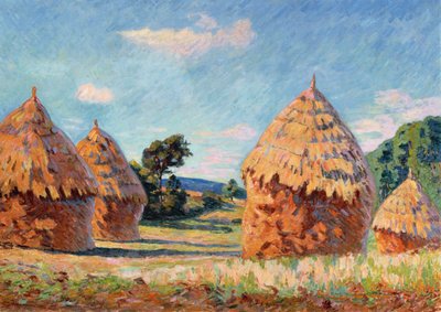 Heuhaufen, ca. 1886 von Jean Baptiste Armand Guillaumin