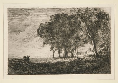 Landschaft von Jean Baptiste Camille Corot