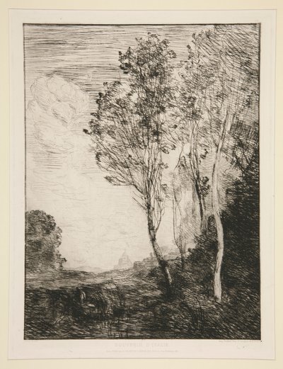 Erinnerung an von Jean Baptiste Camille Corot