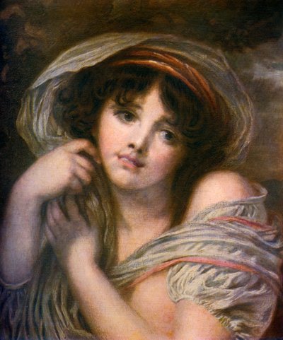 Ein Mädchen, spätes 18. Jahrhundert, 1912 von Jean Baptiste Greuze