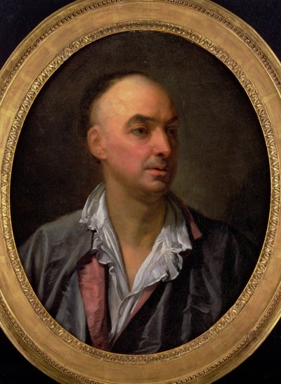 Porträt von Denis Diderot von Jean Baptiste Greuze