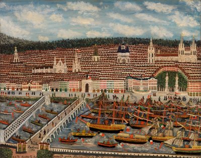Blick auf Bordeaux von Jean Baptiste Guiraud