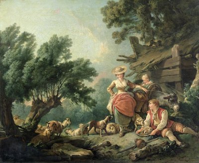 Pastorale Szene von Jean Baptiste Huet