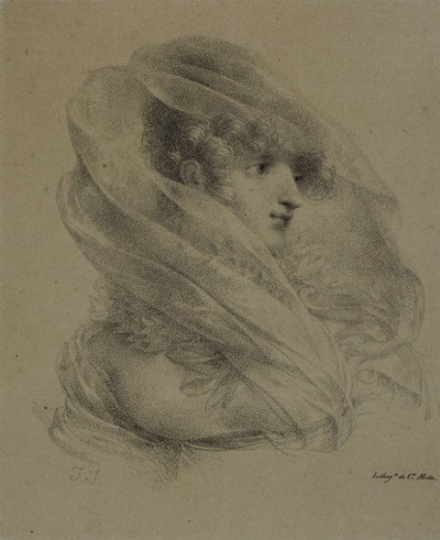Mme. Ledieu von Jean Baptiste Isabey
