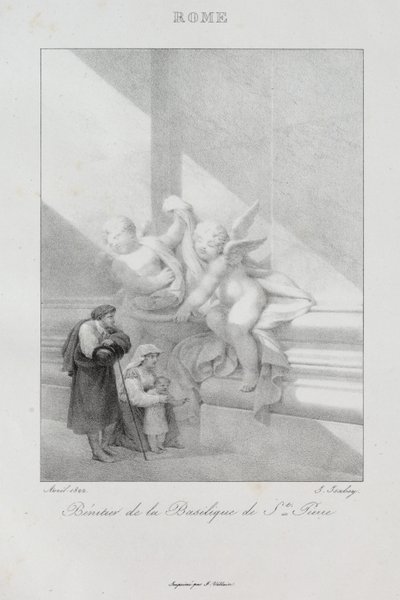 Reise nach Italien im Jahr 1822 von Jean Baptiste Isabey