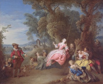Die Schaukel von Jean Baptiste Joseph Pater