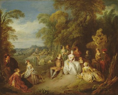 Unbekanntes Bild von Jean Baptiste Joseph Pater