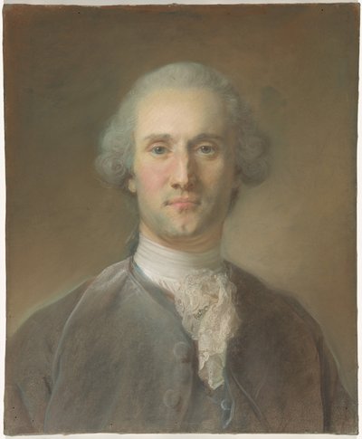 Porträt eines Mannes von Jean Baptiste Perronneau