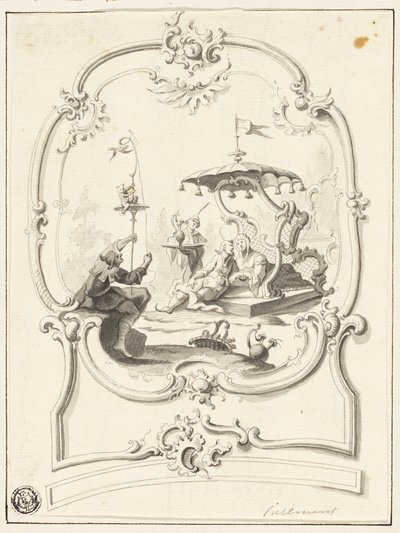 Chinoiserie von Jean Baptiste Pillement