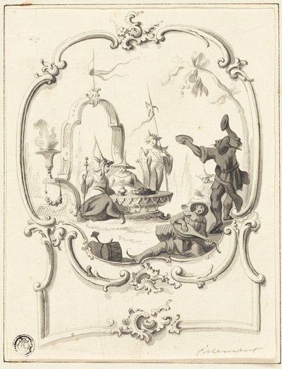 Chinoiserie von Jean Baptiste Pillement