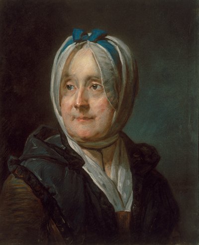 Porträt von Madame Chardin von Jean Baptiste Simeon Chardin