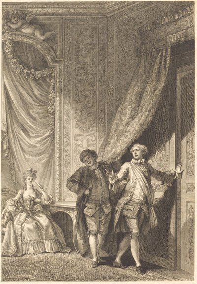 Der Prächtige von Jean Baptiste Tilliard after Jean Honoré Fragonard