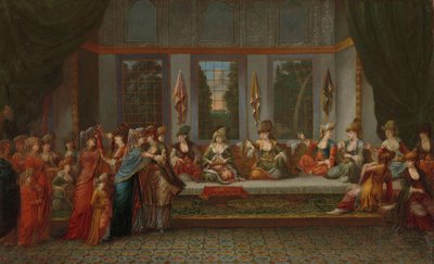 Griechische Hochzeit, ca. 1720-37 von Jean Baptiste Vanmour