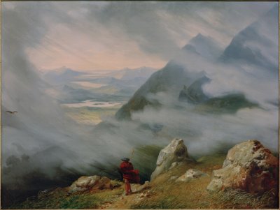Landschaft in Schottland von Jean Bruno Gassies