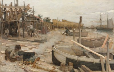 Die Werft von Jean Charles Cazin