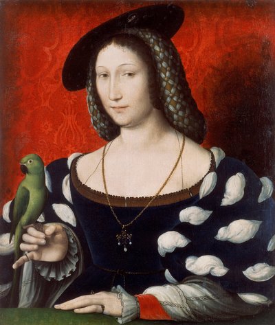 Porträt von Margarete von Navarra von Jean Clouet