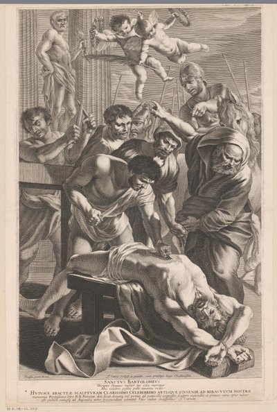 Martyrium des Heiligen Bartholomäus von Jean Couvay