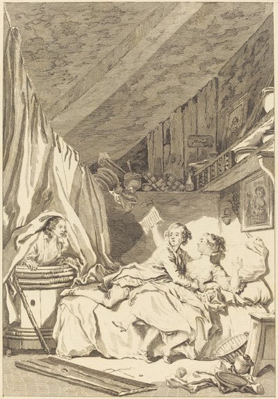 Der Schuster von Jean Dambrun after Jean Honoré Fragonard