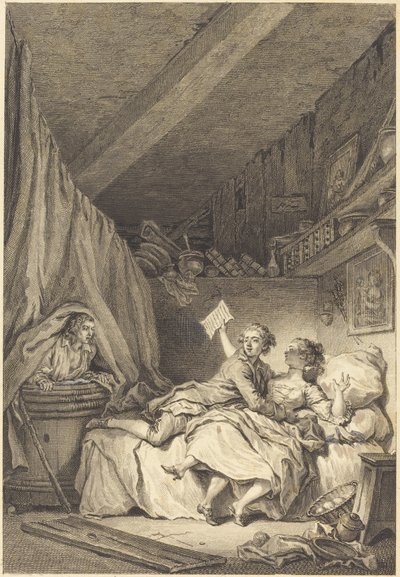 Der Schuster von Jean Dambrun after Jean Honoré Fragonard