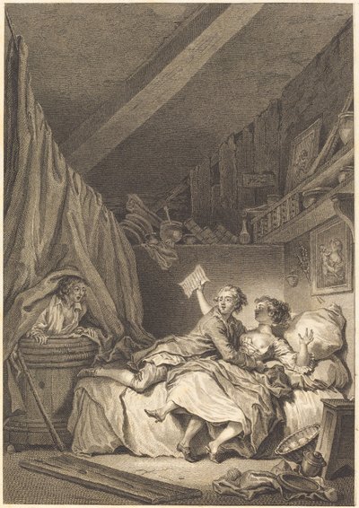 Der Schuster von Jean Dambrun after Jean Honoré Fragonard