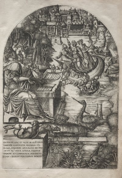 Die Apokalypse: Duvet studiert die Apokalypse, 1555 von Jean Duvet