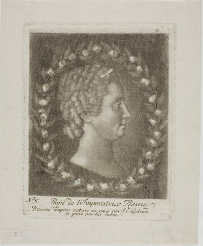 Porträt der Königin Marie Therese von Jean Étienne Liotard