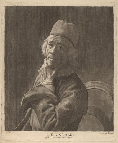 Selbstporträt von Jean Étienne Liotard