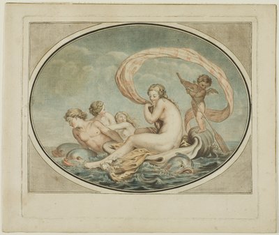 Der Wagen der Galathee von Jean Francois Janinet