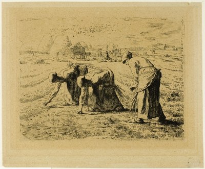 Die Ährenleserinnen von Jean Francois Millet
