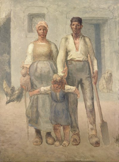 Die Bauernfamilie von Jean Francois Millet