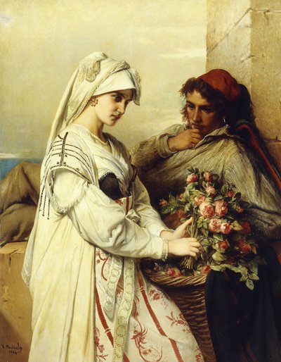 Idylle, 1864 von Jean Francois Portaels