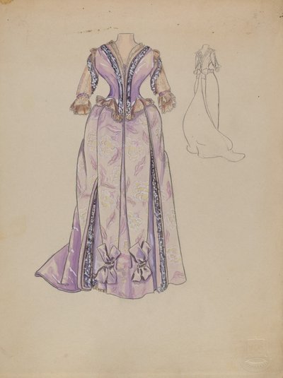 Kleid von Jean Gordon