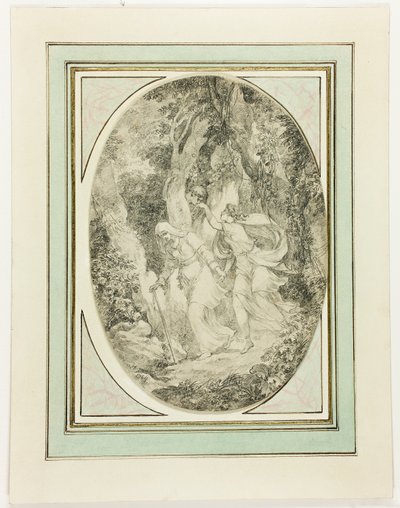 Allegorie - Erfinderische Liebe von Jean Honore Fragonard