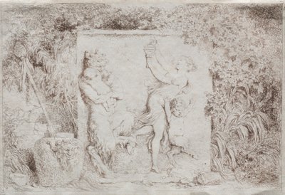 Bacchanal von Jean Honore Fragonard