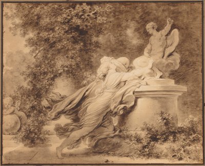 Anrufung der Liebe von Jean Honore Fragonard