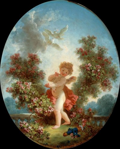 Die Liebe als Wächter, ca. 1780 von Jean Honore Fragonard