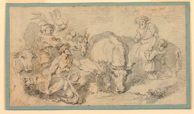 Orientalische Szene von Jean Honore Fragonard