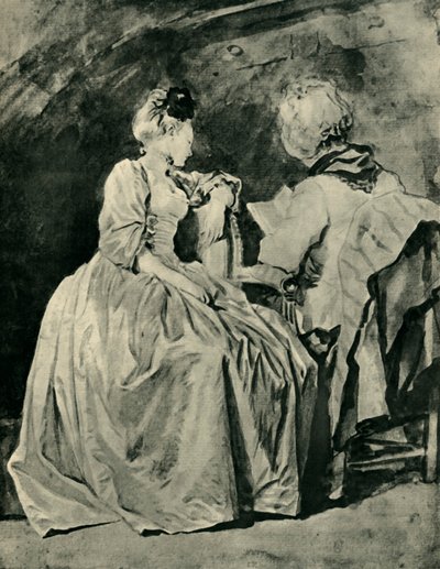 Lesen von Jean Honore Fragonard