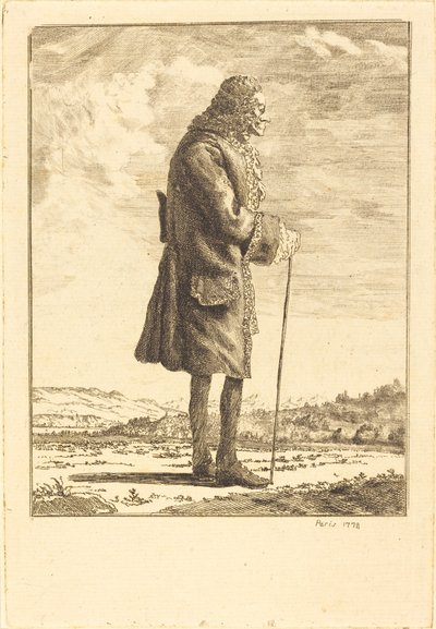 Voltaire von Jean Huber