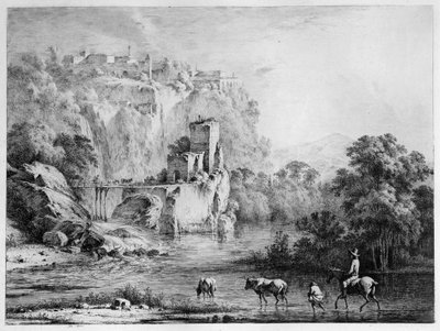 Ein Reiter, 1800 von Jean Jacques Boissieu de
