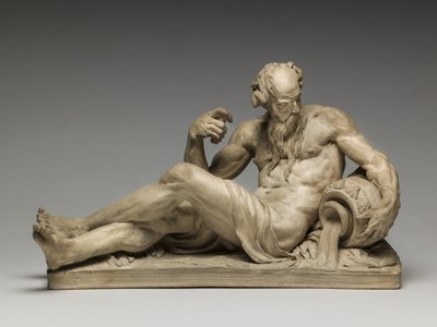 Flussgott, 1755 von Jean Jacques Caffieri