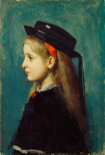 Elsässisches Mädchen von Jean Jacques Henner