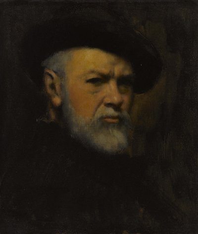 Selbstporträt, ca. 1890 von Jean Jacques Henner