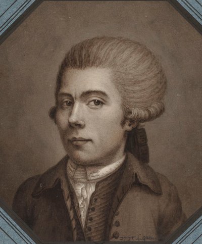 Selbstporträt, 1786 von Jean Jacques Lequeu