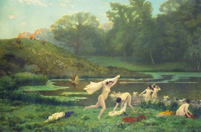 Diana und Acteon von Jean Leon Gerome
