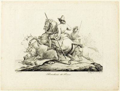 Metzger von Rom von Jean Louis André Théodore Géricault